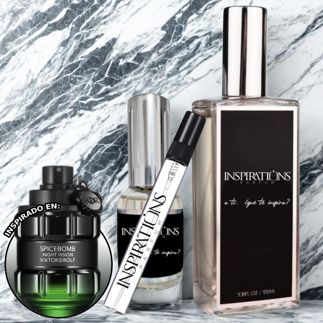 INSPIRADO EN: SPICEBOMB NIGHT VISION EDT - VIKTOR & ROLF INSPIRADO EN: SPICEBOMB NIGHT VISION EDT - VIKTOR & ROLF